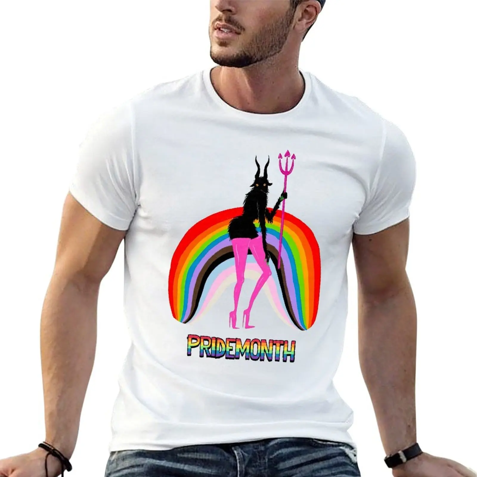 Pridemonth Demon Rainbow Cool Pride Month T-Shirt g man t shirts for men man t shirt cotton high quality T-Shirt
Pridemonth Demon Rainbow Cool Pride Month T-Shirt g man t shirts for men man t shirt cotton high quality T-Shirt