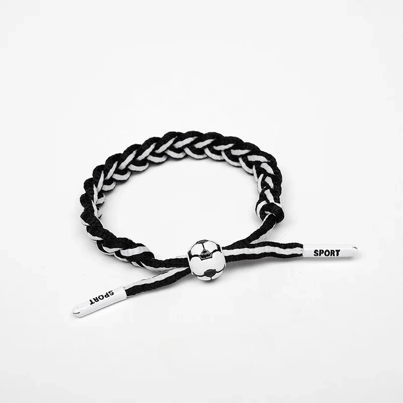 Soccer-themed Braided Wristbands Sports Wristbands Fashionable Fan Accessories Trendy Men's Accessories
Soccer-themed Braided Wristbands Sports Wristbands Fashionable Fan Accessories Trendy Men's Accessories