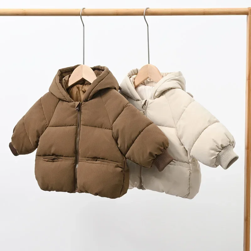 Autumn Winter Children Girl Down Jacket Cotton Padded Contrast Infant Baby Girls Parka Velvet Toddler Girl Hooded Outerwear Coat
Autumn Winter Children Girl Down Jacket Cotton Padded Contrast Infant Baby Girls Parka Velvet Toddler Girl Hooded Outerwear Coat