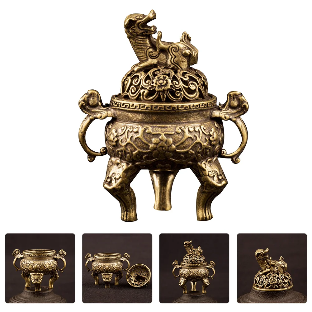 1Pcs Incense Burner Retro Desktop Censer Home Decoration Living Room Bedroom Study Yoga Meditation Room Use
1Pcs Incense Burner Retro Desktop Censer Home Decoration Living Room Bedroom Study Yoga Meditation Room Use