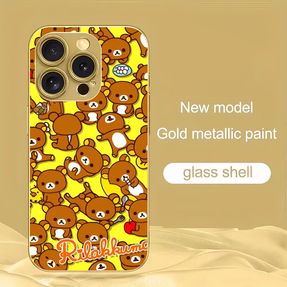 C-Cute R-RilaakkumaS Phone Case Golden Metallic Paint Glass Phone Case for iPhone 17/16/15/14/11/12/13 Pro Max
C-Cute R-RilaakkumaS Phone Case Golden Metallic Paint Glass Phone Case for iPhone 17/16/15/14/11/12/13 Pro Max
