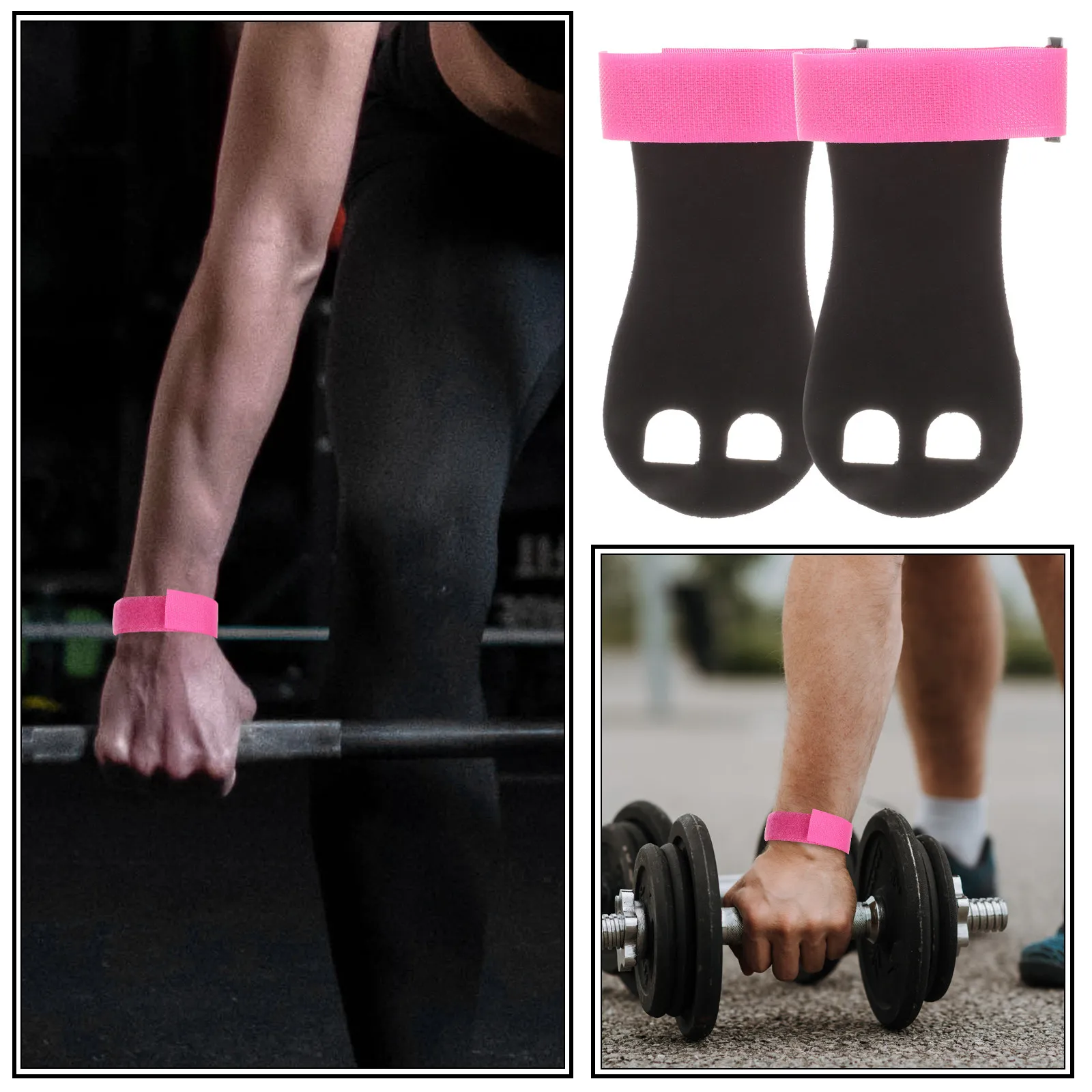 1Pair Open Design Stretchable Weightlifting Gloves for Cycling Mountaineering Camping Horizontal Bar Non-Slip Lifting Palm Pads
1Pair Open Design Stretchable Weightlifting Gloves for Cycling Mountaineering Camping Horizontal Bar Non-Slip Lifting Palm Pads