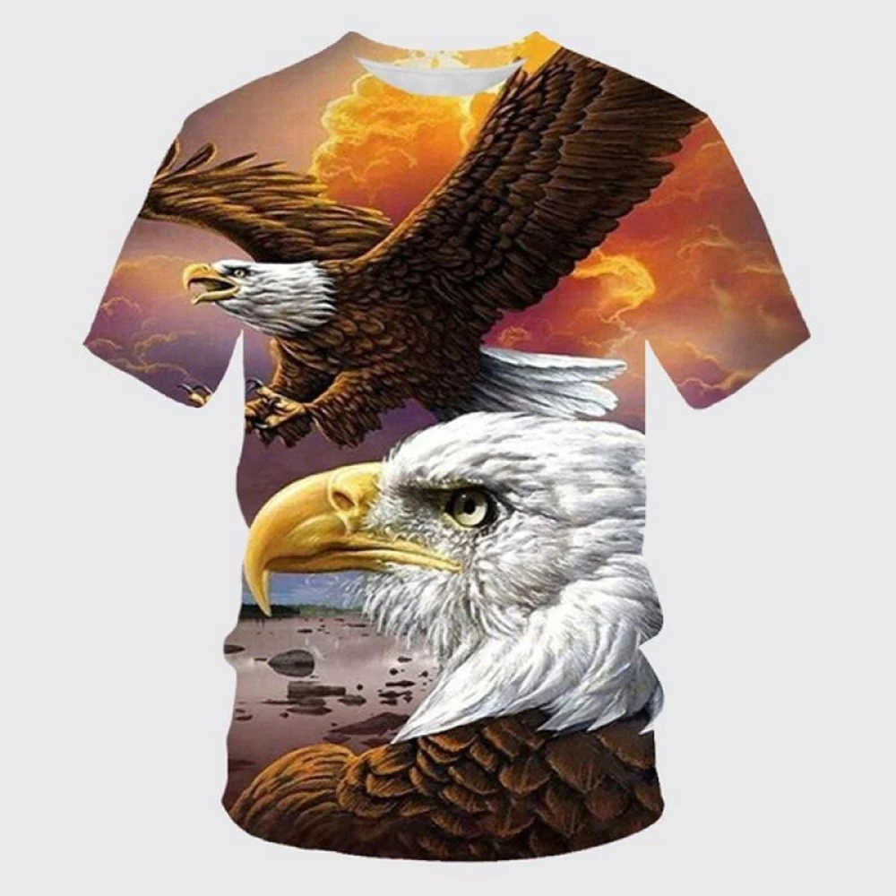 2024 Summer New Men T Shirts Vintage Animal Eagle 3d Printed Casual Short Sleeve Tee Shirt Fashion Outfits Streetwear Oversized
2024 Summer New Men T Shirts Vintage Animal Eagle 3d Printed Casual Short Sleeve Tee Shirt Fashion Outfits Streetwear Oversized