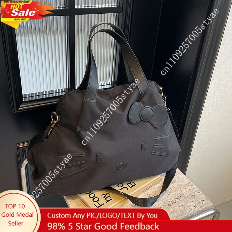 Sanrio Hello Kitty Tote Shoulder Bag IP Sanrio Large Capacity Short Trip Backpack Business Luggage Pack Casual Tote Bookbag
Sanrio Hello Kitty Tote Shoulder Bag IP Sanrio Large Capacity Short Trip Backpack Business Luggage Pack Casual Tote Bookbag