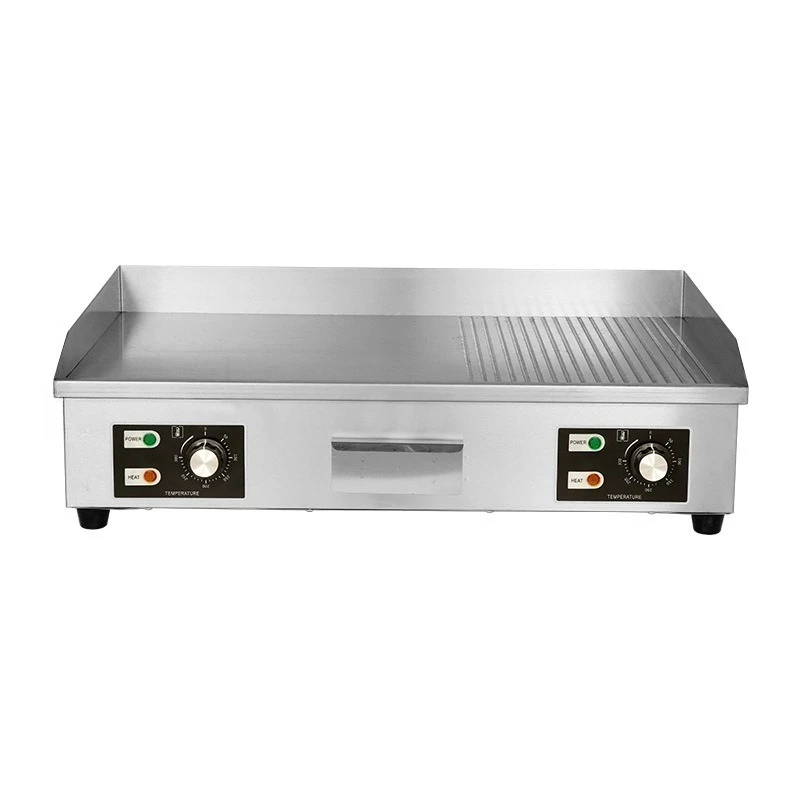 Commercial desktop electric grill, stainless steel body pancake machine, electric grill
Commercial desktop electric grill, stainless steel body pancake machine, electric grill