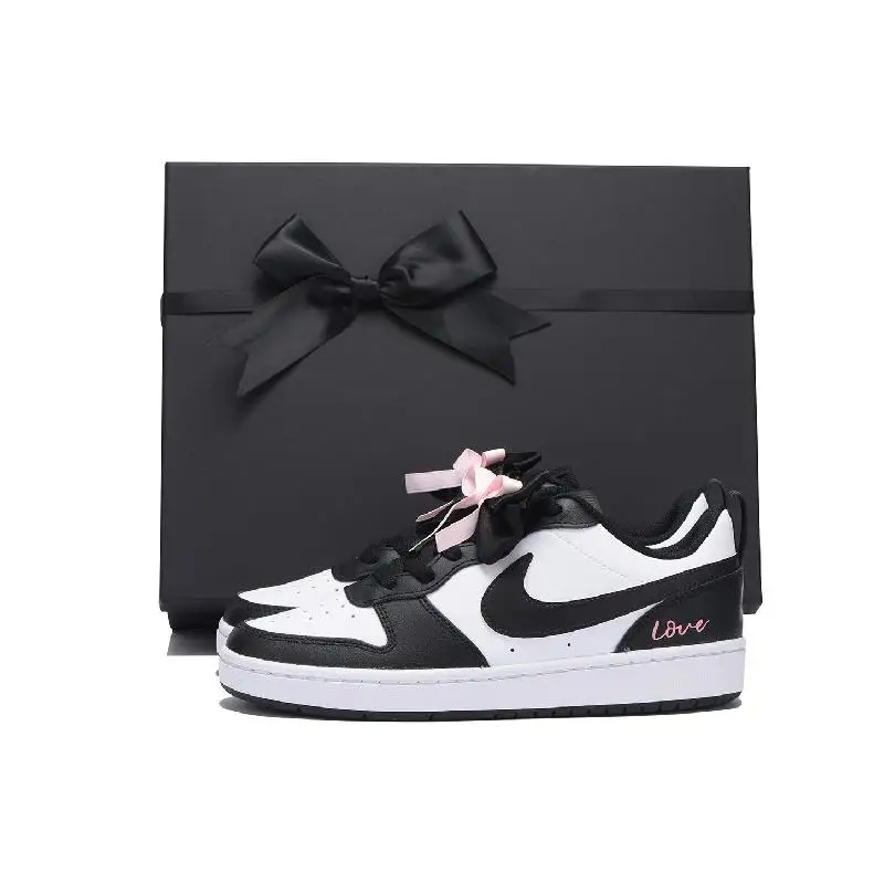 【Customize】Nike Court Borough Skateboarding Shoes Women's Sneakers shoes BQ5448-115
【Customize】Nike Court Borough Skateboarding Shoes Women's Sneakers shoes BQ5448-115