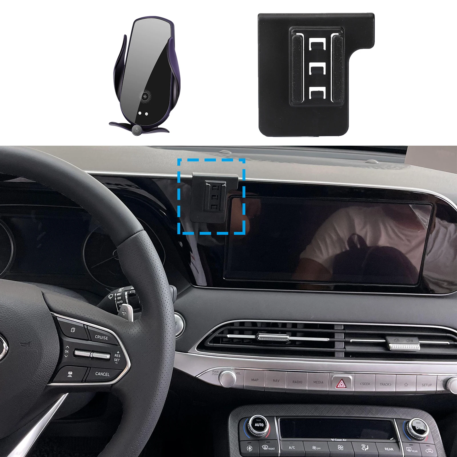 Stand Auto Accessories GPS Bracket Navigation Car Mobile Phone Holder for Hyundai Palisade 2019 2020 2021 2022 2023
Stand Auto Accessories GPS Bracket Navigation Car Mobile Phone Holder for Hyundai Palisade 2019 2020 2021 2022 2023