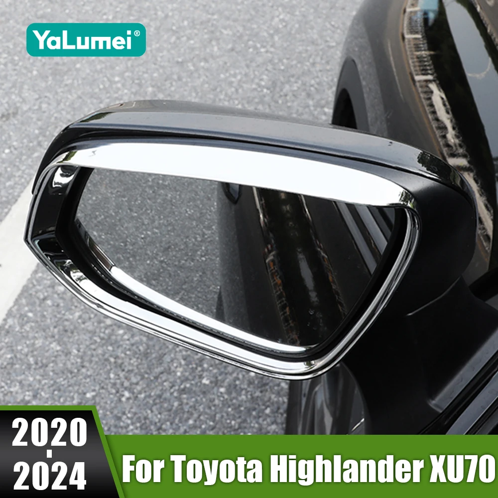 For Toyota Highlander XU70 2020 2021 2022 2023 2024 Hybrid Car Rear View Mirror Rainshield Visor Cover Eyebrow Rainproof Frame
For Toyota Highlander XU70 2020 2021 2022 2023 2024 Hybrid Car Rear View Mirror Rainshield Visor Cover Eyebrow Rainproof Frame