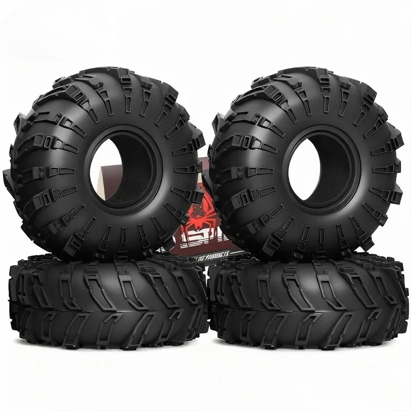 4pcs 2.2 Inch The Hellhounds Rubber Tires 140x55mm For 1/8 1/10 Rc Crawler Wraith Rr10 Scx10 H8h Wrangler 2.2 off-road Tire
4pcs 2.2 Inch The Hellhounds Rubber Tires 140x55mm For 1/8 1/10 Rc Crawler Wraith Rr10 Scx10 H8h Wrangler 2.2 off-road Tire