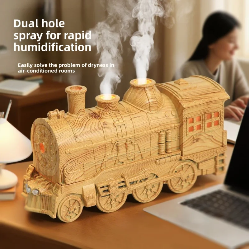 Легкий увлажнитель воздуха с древесным зерном, машина для ароматерапии, двойное отверстие, двойной распылитель, ультразвуковое бытовое эфирное масло, бесшумное 
Легкий увлажнитель воздуха с древесным зерном, машина для ароматерапии, двойное отверстие, двойной распылитель, ультразвуковое бытовое эфирное масло, бесшумное