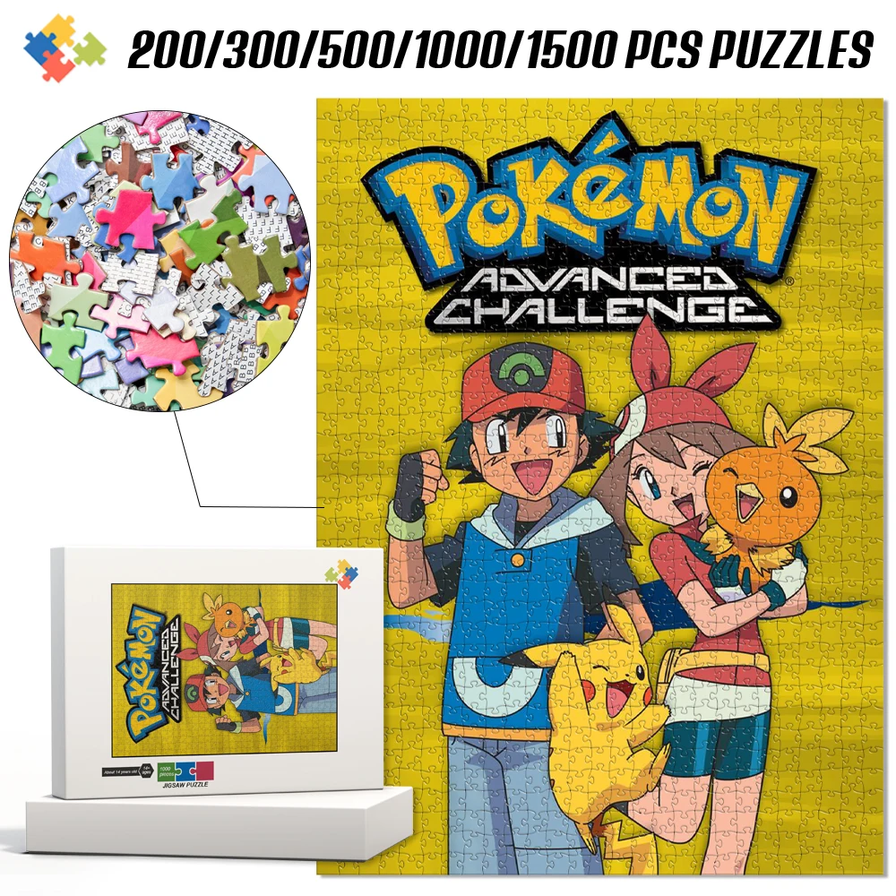 Family Interactive Board Game Pokemon Advanced Challenge Anime Characters Puzzles Educational Toys for Children Adults Leisure
Family Interactive Board Game Pokemon Advanced Challenge Anime Characters Puzzles Educational Toys for Children Adults Leisure