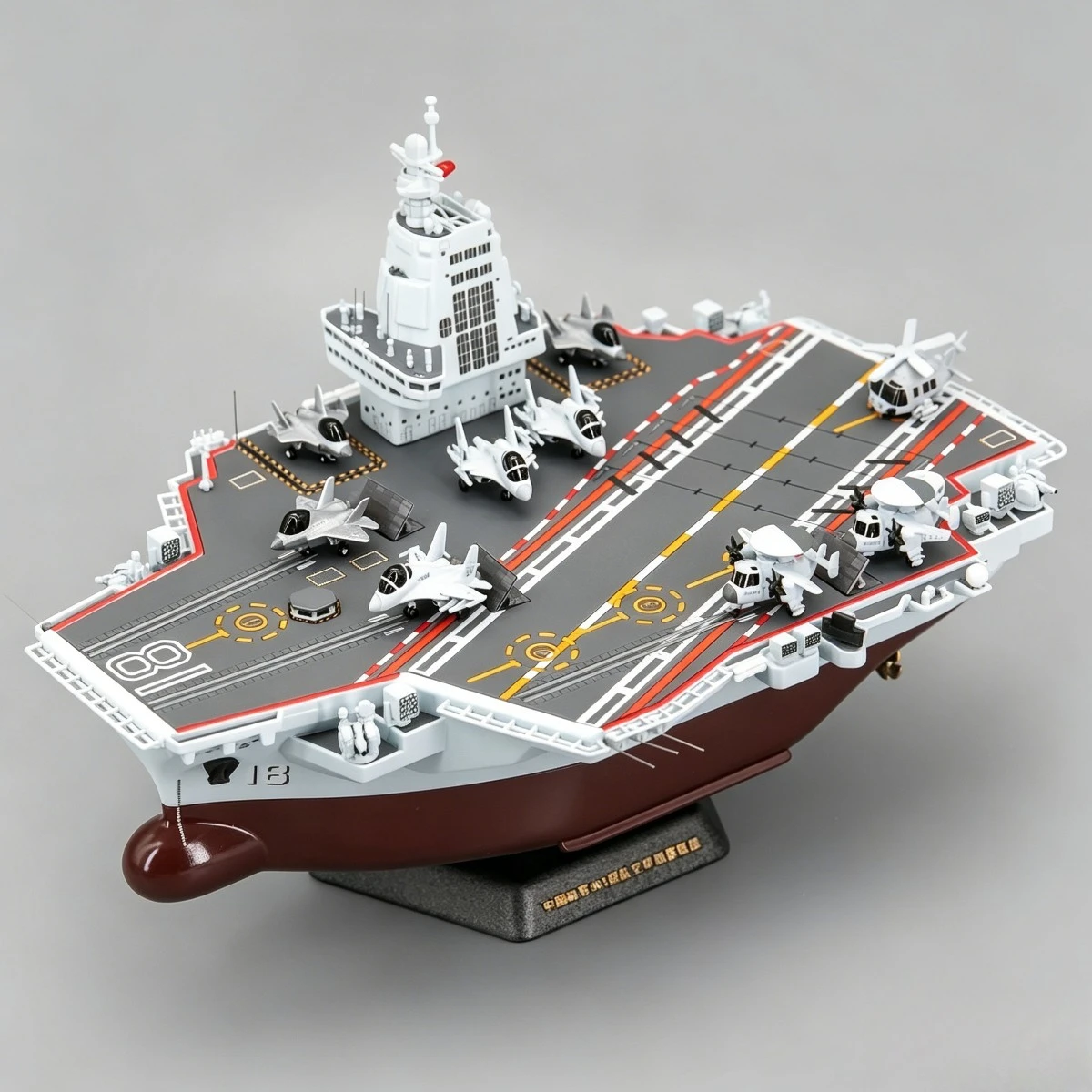 Модель авианосца Тип 003 (Фуцзянь) Q-версии, 21 см, из смолы, 3D-печать, статическая модель корабля, набор для сборки, игрушка-украшение
Модель авианосца Тип 003 (Фуцзянь) Q-версии, 21 см, из смолы, 3D-печать, статическая модель корабля, набор для сборки, игрушка-украшение