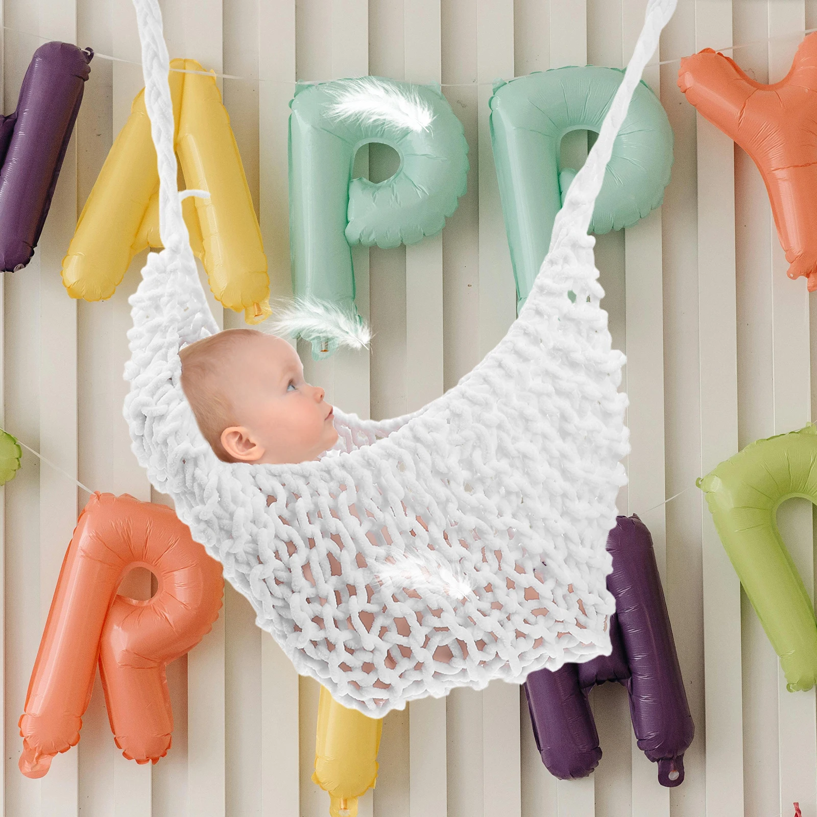 Baby Hammock Crochet Hammock For Babies Newborn Photo Props Eco-friendly Wool Infant Bed Gifts Studio Supplies Set
Baby Hammock Crochet Hammock For Babies Newborn Photo Props Eco-friendly Wool Infant Bed Gifts Studio Supplies Set
