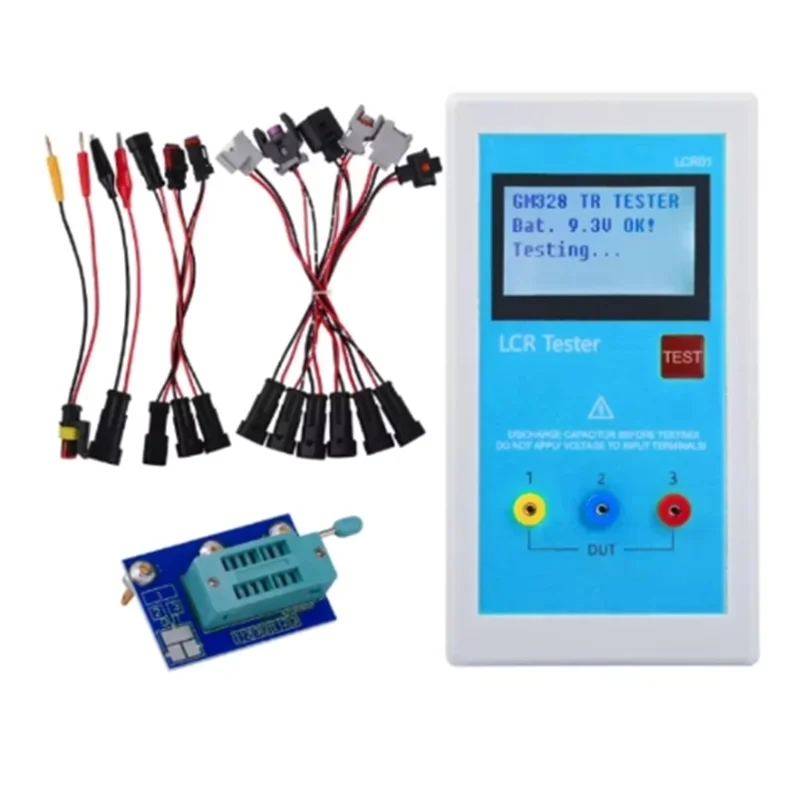LCR01 TL-200 ESR TR LCR Тестер сопротивления емкости и индуктивности CRIN Тестер дизельных транзисторов Пьезоинжектор Common Rail
LCR01 TL-200 ESR TR LCR Тестер сопротивления емкости и индуктивности CRIN Тестер дизельных транзисторов Пьезоинжектор Common Rail