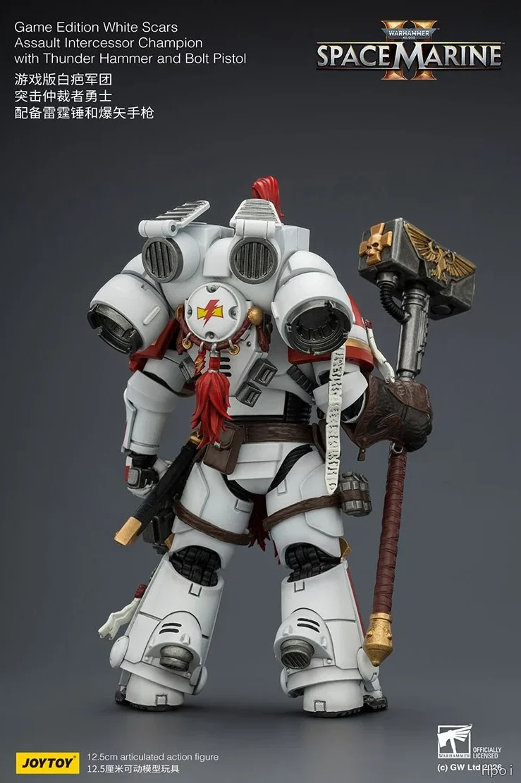 【Pre-sale】JOYTOY Warhammer 40K 1/18 Action Figure Game Edition White Scars Assault Intercessor Champion Model Toys
【Pre-sale】JOYTOY Warhammer 40K 1/18 Action Figure Game Edition White Scars Assault Intercessor Champion Model Toys