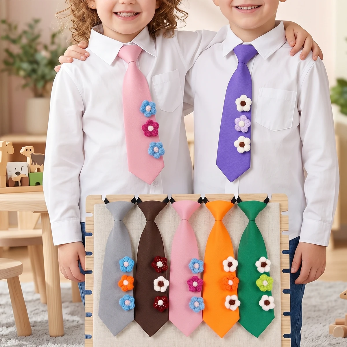 Children's Mini Bow Tie No Tie Knot Cute Candy Colored Floral Activity Performance Boys Girls Kids Fashionable Necktie
Children's Mini Bow Tie No Tie Knot Cute Candy Colored Floral Activity Performance Boys Girls Kids Fashionable Necktie