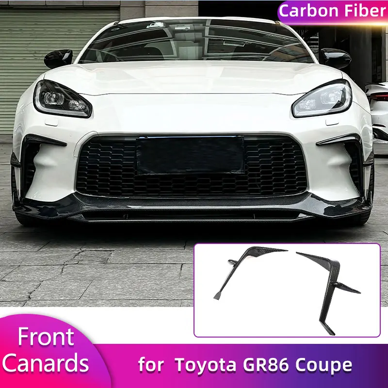 Передний бампер из углеродного волокна для Toyota GR86 Coupe 2022-2024 гоночный автомобиль, передняя противотуманная фара, крышка, разветвители, клапаны, канартки, ласты
Передний бампер из углеродного волокна для Toyota GR86 Coupe 2022-2024 гоночный автомобиль, передняя противотуманная фара, крышка, разветвители, клапаны, канартки, ласты