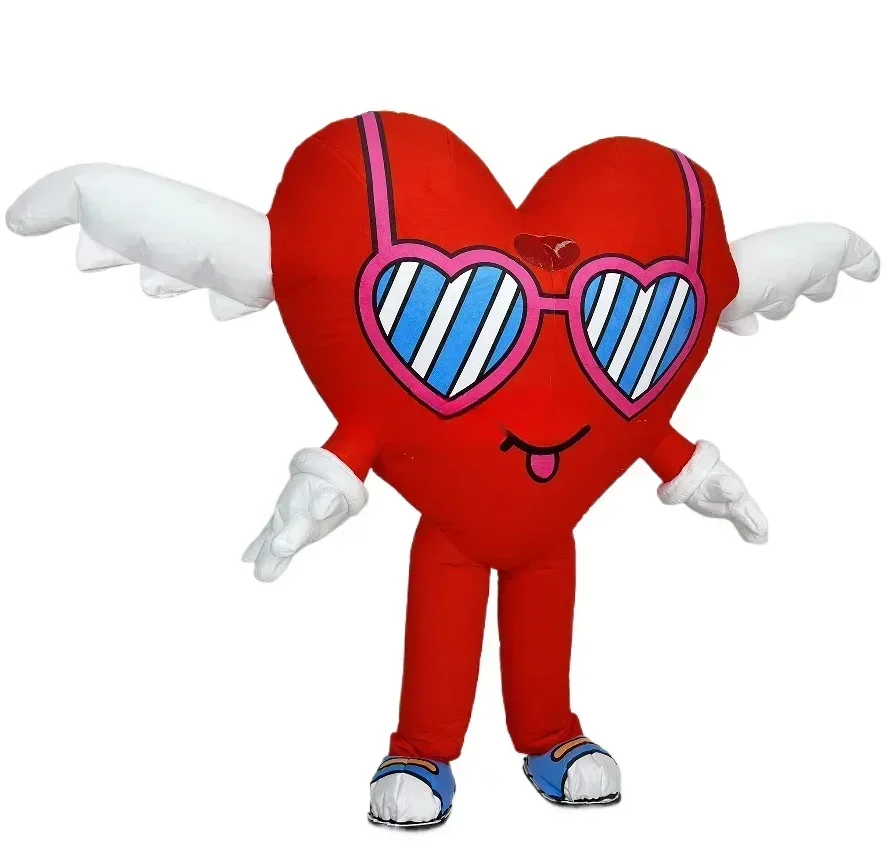 Red Love Mascot 2m Inflatable Custom Costume Adult Role-playing Set Halloween Carnival Festival Party No Battery
Red Love Mascot 2m Inflatable Custom Costume Adult Role-playing Set Halloween Carnival Festival Party No Battery