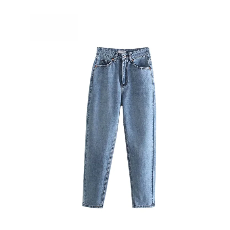 Faionable Comfortable Loose Women's Jeans High Waist Straight Leg Long Pants Casual Denim High Waist Waed Effect Light Color
Faionable Comfortable Loose Women's Jeans High Waist Straight Leg Long Pants Casual Denim High Waist Waed Effect Light Color