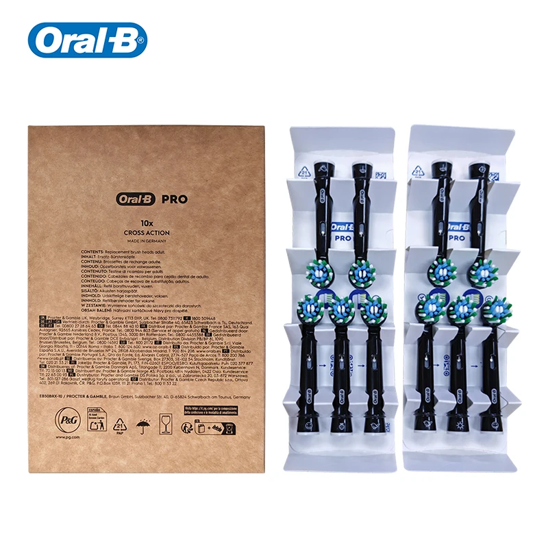 Oral B EB50 Original Electric Toothbrush Heads Cross Action 16 Degree Stains Removal Care Teeth Brush Heads Soft Bristle Nozzle
Oral B EB50 Original Electric Toothbrush Heads Cross Action 16 Degree Stains Removal Care Teeth Brush Heads Soft Bristle Nozzle