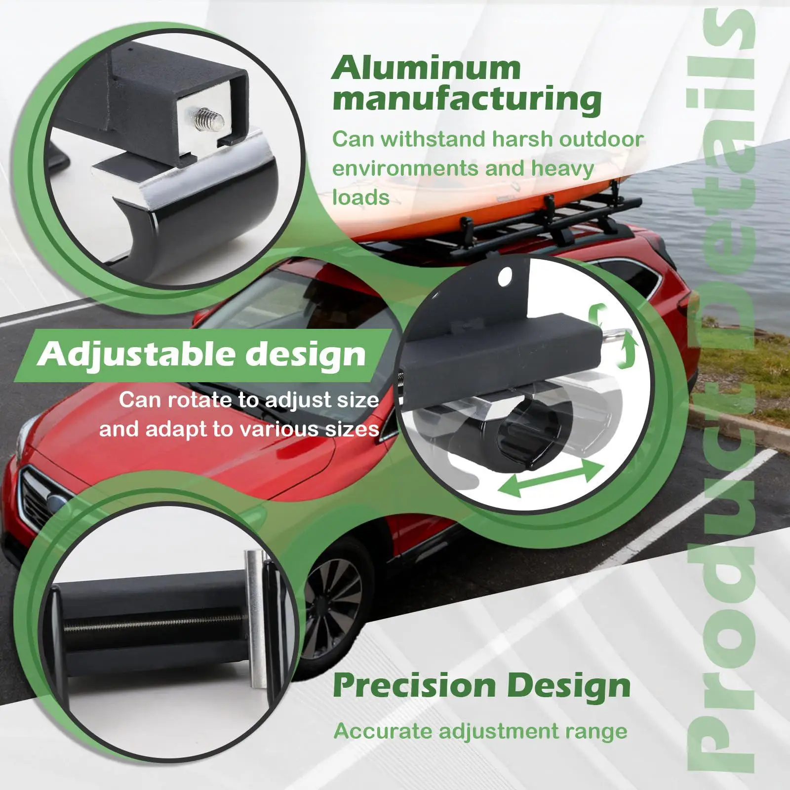 2x Roof Rack Mounting Bracket Professional Attachment Car Awning Fast Clamp
2x Roof Rack Mounting Bracket Professional Attachment Car Awning Fast Clamp