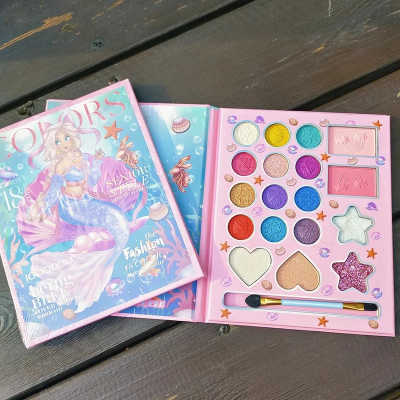 Cartoon Makeup Palette,pink Glitter Eyeshadow,matte Sequins And Fine Glitter,for Children's Daily Makeup, Holiday Parties
Cartoon Makeup Palette,pink Glitter Eyeshadow,matte Sequins And Fine Glitter,for Children's Daily Makeup, Holiday Parties