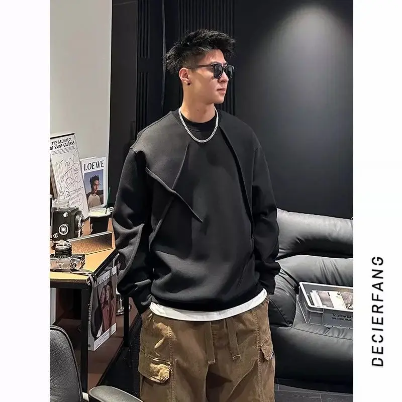 Мужские толстовки без капюшона для косплея, офиса, работы, корпоративных мероприятий, профессионального делового стиля, для зрелых мужчин, термоодежда
Мужские толстовки без капюшона для косплея, офиса, работы, корпоративных мероприятий, профессионального делового стиля, для зрелых мужчин, термоодежда