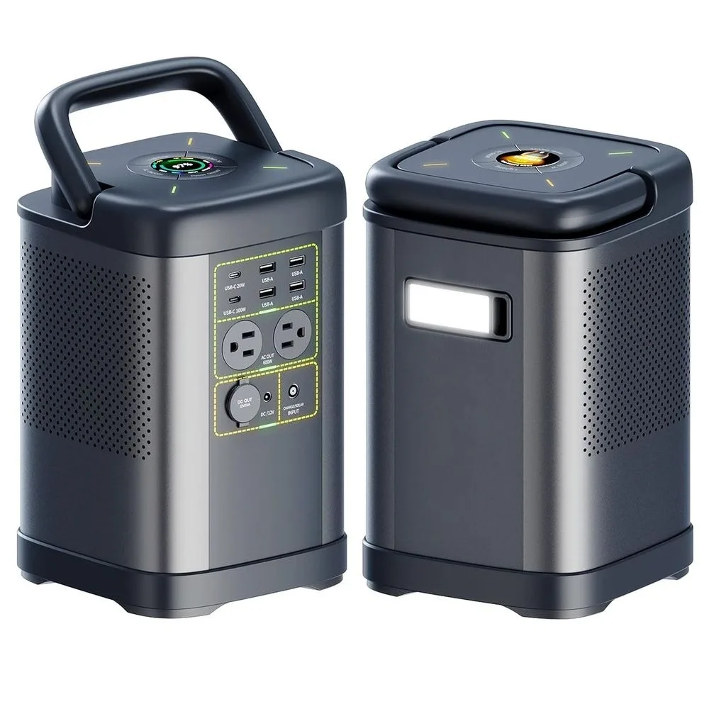 Portable Power Station X700,662Wh LiFePo4 Battery Solar Generator w/2 Upto 110V/1000W AC Outlet,DC 12V Car and USB Ports
Portable Power Station X700,662Wh LiFePo4 Battery Solar Generator w/2 Upto 110V/1000W AC Outlet,DC 12V Car and USB Ports