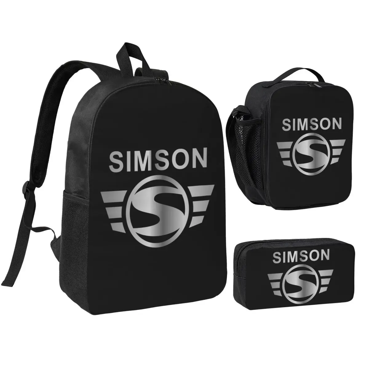 Vintage Simson Backpack Student Boys Girls BookBag School Bag Laptop Shoulder Bags 3ps Insulated Lunch Bag Pencil Case
Vintage Simson Backpack Student Boys Girls BookBag School Bag Laptop Shoulder Bags 3ps Insulated Lunch Bag Pencil Case