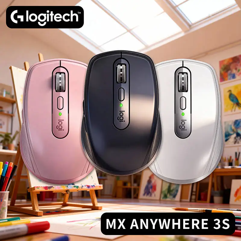Компактная мышь Logitech MX Anywhere 3S, эргономичный дизайн, перезаряжаемая, с быстрым прокруткой для портативных ПК Mac
Компактная мышь Logitech MX Anywhere 3S, эргономичный дизайн, перезаряжаемая, с быстрым прокруткой для портативных ПК Mac