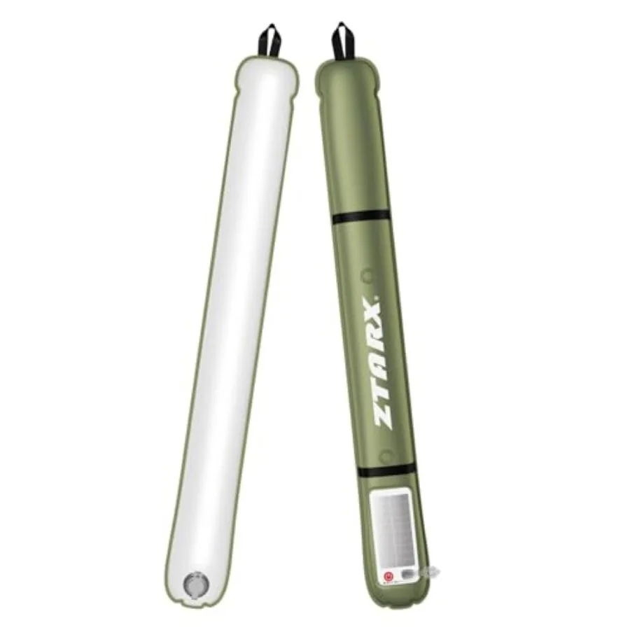 Solar Inflatable LED Tube Camping Light, Foldable Camping Lights Bars with USB Charging Built-in 4000mAh Battery for for Campin
Solar Inflatable LED Tube Camping Light, Foldable Camping Lights Bars with USB Charging Built-in 4000mAh Battery for for Campin