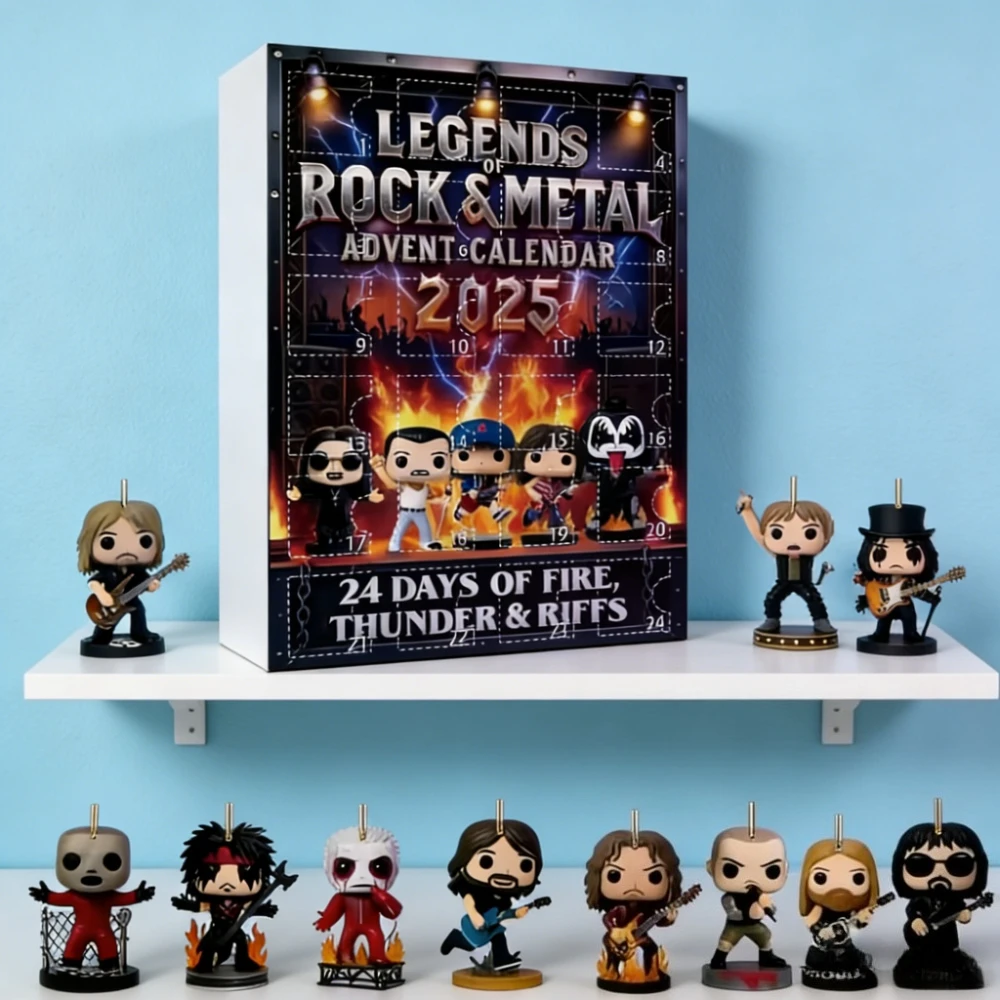 Рок- и металл Адвент-календарь Рождественские подарки 2D плоский акриловый культовый музыкальный персонаж подходит для подарков в стиле рок-н-метал
Рок- и металл Адвент-календарь Рождественские подарки 2D плоский акриловый культовый музыкальный персонаж подходит для подарков в стиле рок-н-метал