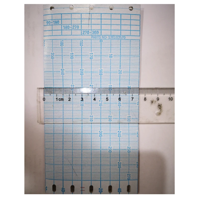 TOKIMEC CR-4 COURSE RECORDER CHART PAPER 120103570 120103575
TOKIMEC CR-4 COURSE RECORDER CHART PAPER 120103570 120103575