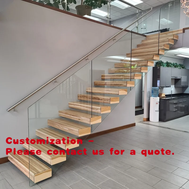 Customize.Floating Stair Modern Stair Floating Straight Stairs Interior Staircase With Wood Tread and Glass Railing
Customize.Floating Stair Modern Stair Floating Straight Stairs Interior Staircase With Wood Tread and Glass Railing