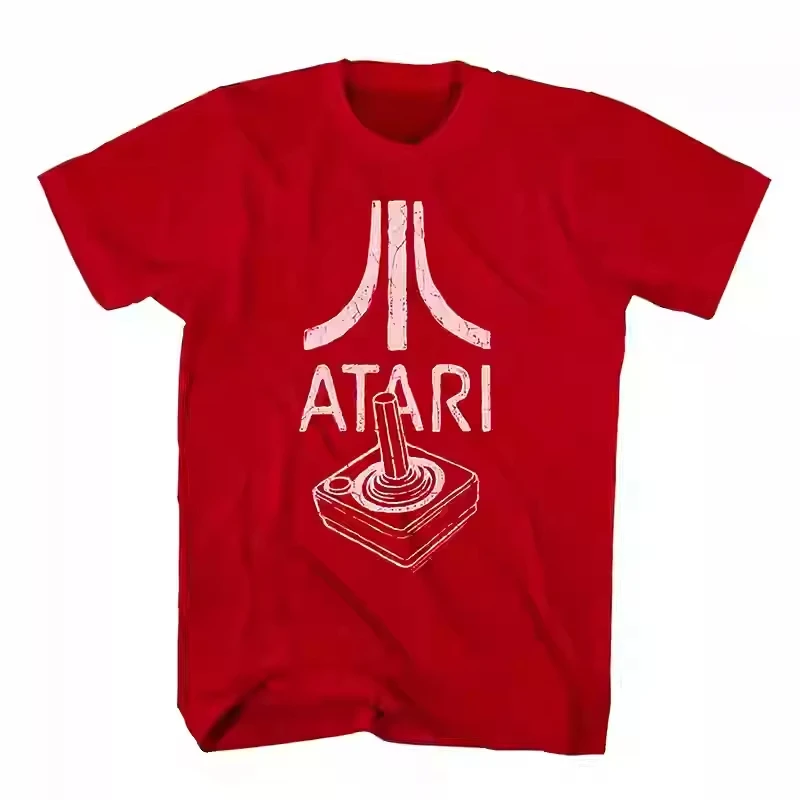 ЛОГОТИП ATARI 1980-х годов, ретро Атари, аркадная игровая консоль, американская ретро футболка с короткими рукавами, хлопковая детская футболка, летние топы
ЛОГОТИП ATARI 1980-х годов, ретро Атари, аркадная игровая консоль, американская ретро футболка с короткими рукавами, хлопковая детская футболка, летние топы