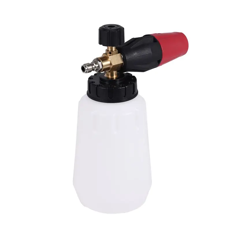 ABXV-Pressure Washer Snow Foam Lance Nozzle Adjustable Foam Cannon Generator Car Clean Soap Foam Wash For Karcher Interskol
ABXV-Pressure Washer Snow Foam Lance Nozzle Adjustable Foam Cannon Generator Car Clean Soap Foam Wash For Karcher Interskol