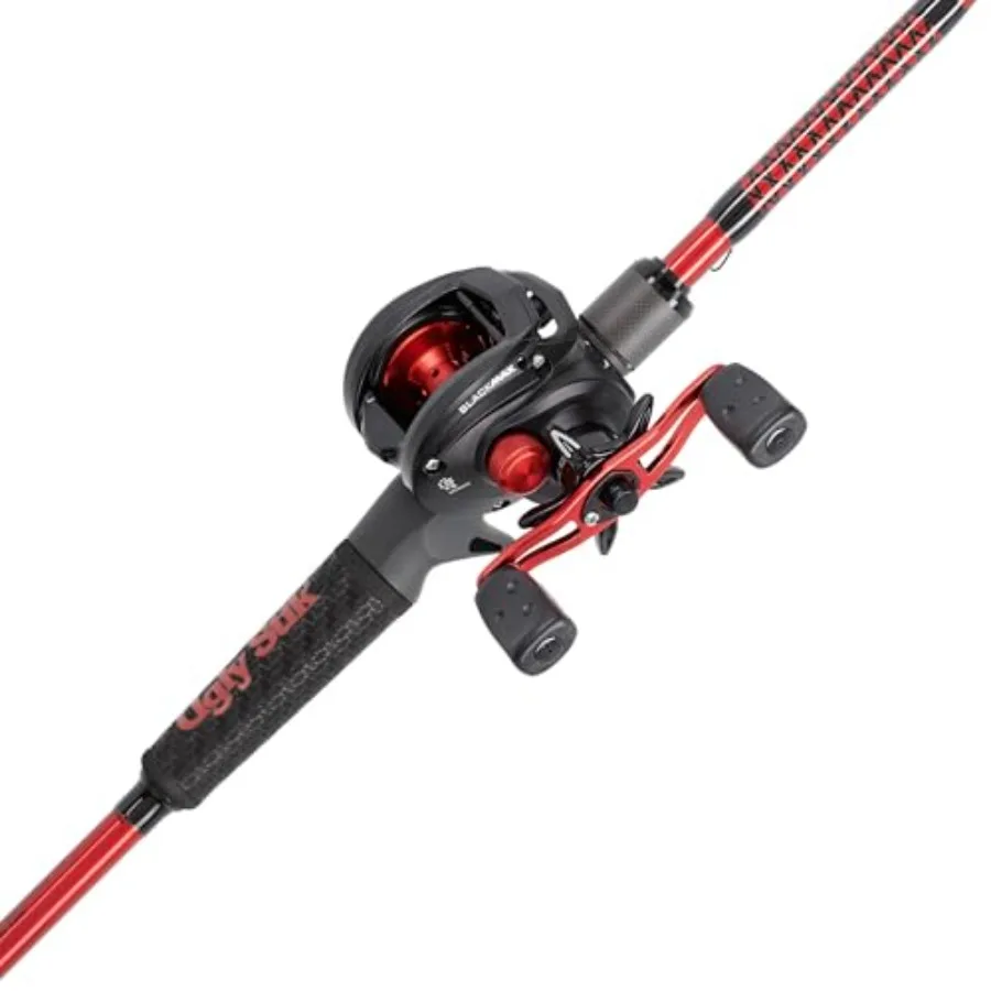 Carbon Low Profile Baitcast Reel and Fishing Rod Combo for Saltwater Fishing Black Lightweight and Durable with High Sensitivit
Carbon Low Profile Baitcast Reel and Fishing Rod Combo for Saltwater Fishing Black Lightweight and Durable with High Sensitivit