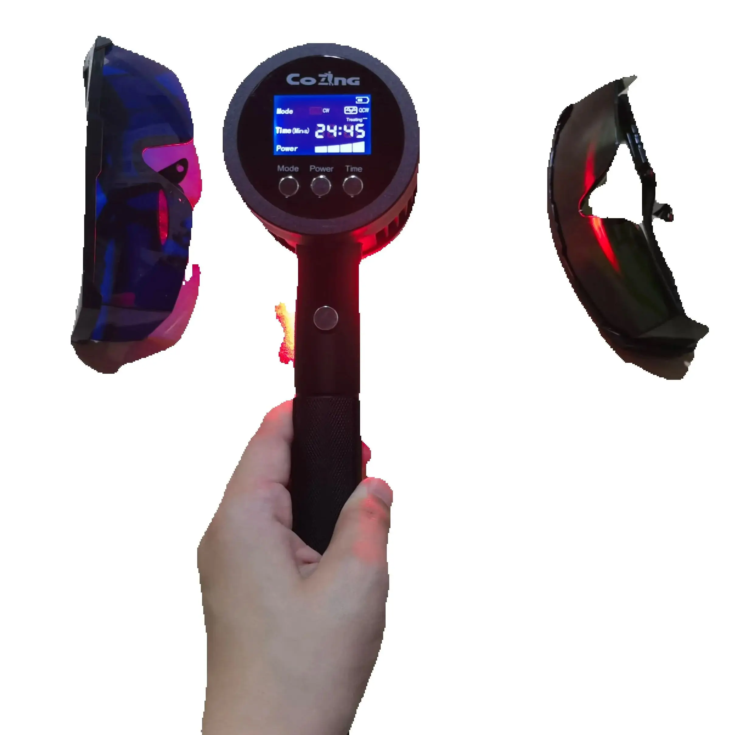Professional Cold Laser Device 1295mW 650nm & 808nm Combo for Joint/Muscle Pain Relief & Wound Healing (25 Diodes)
Professional Cold Laser Device 1295mW 650nm & 808nm Combo for Joint/Muscle Pain Relief & Wound Healing (25 Diodes)