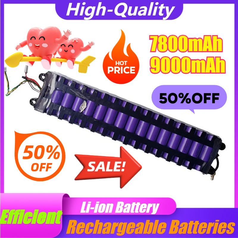 36V 7800Ah 9000mAh for Xiaomi M365 Electric Scooter Battery Rechargeable Battery Pack
36V 7800Ah 9000mAh for Xiaomi M365 Electric Scooter Battery Rechargeable Battery Pack