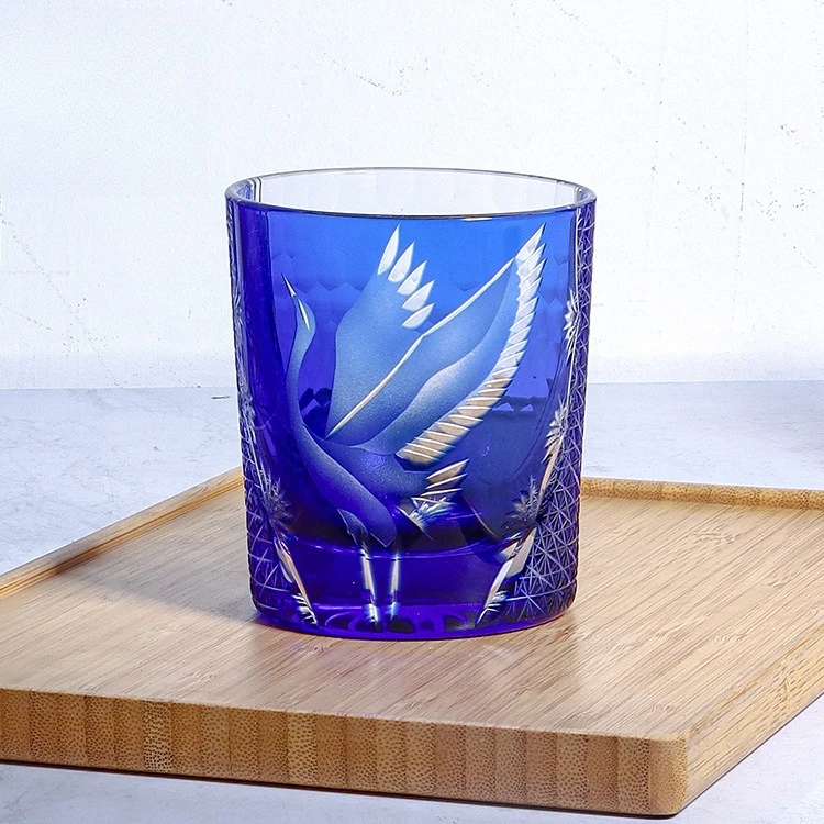 Hand Carved Pine Crane Whiskey Glass Crystal Japanese Edo Kiriko Tumbler High Value
Hand Carved Pine Crane Whiskey Glass Crystal Japanese Edo Kiriko Tumbler High Value