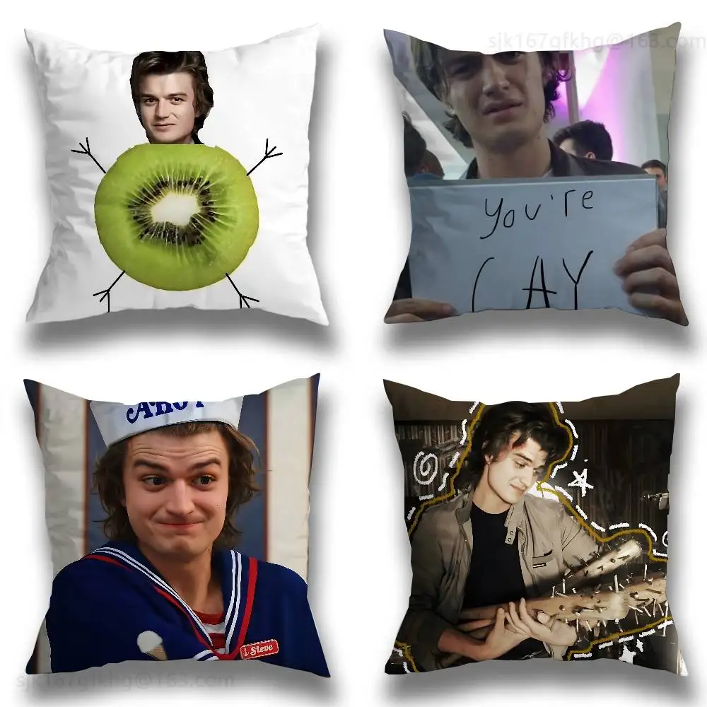 Joe Keery Stranger Pillow Case Anti-dustmite Pillowcase Invisible zipper silky short plush Sofa cushion cover
Joe Keery Stranger Pillow Case Anti-dustmite Pillowcase Invisible zipper silky short plush Sofa cushion cover