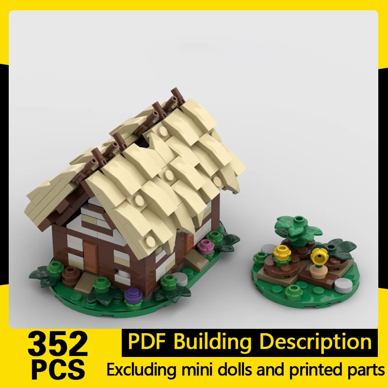 Medieval Castle Model MOC Building Bricks Village Small House Modular Technology Gifts Holiday Assemble Children Toys Suit
Medieval Castle Model MOC Building Bricks Village Small House Modular Technology Gifts Holiday Assemble Children Toys Suit