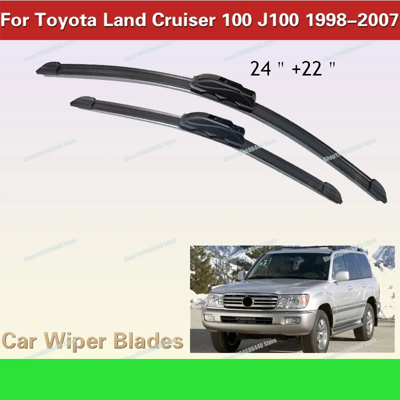 Toyota Land Cruiser 100 J100 1998-2007 Automotive Windshield Wiper Blades Off road Rubber Wiper Parts Easy to Install
Toyota Land Cruiser 100 J100 1998-2007 Automotive Windshield Wiper Blades Off road Rubber Wiper Parts Easy to Install