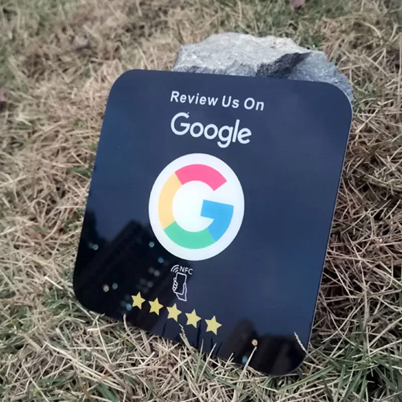 NFC Chip google reviews stickers Acrylic qr code NFC menu contactless sign Social Media google review plate
NFC Chip google reviews stickers Acrylic qr code NFC menu contactless sign Social Media google review plate