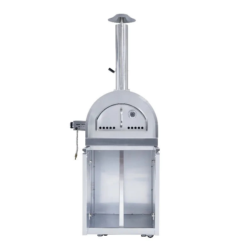 Electronic Pulse Ignition Stainless Steel Outdoor Pizza Oven for Party Cooking Durable BBQ Grill
Electronic Pulse Ignition Stainless Steel Outdoor Pizza Oven for Party Cooking Durable BBQ Grill