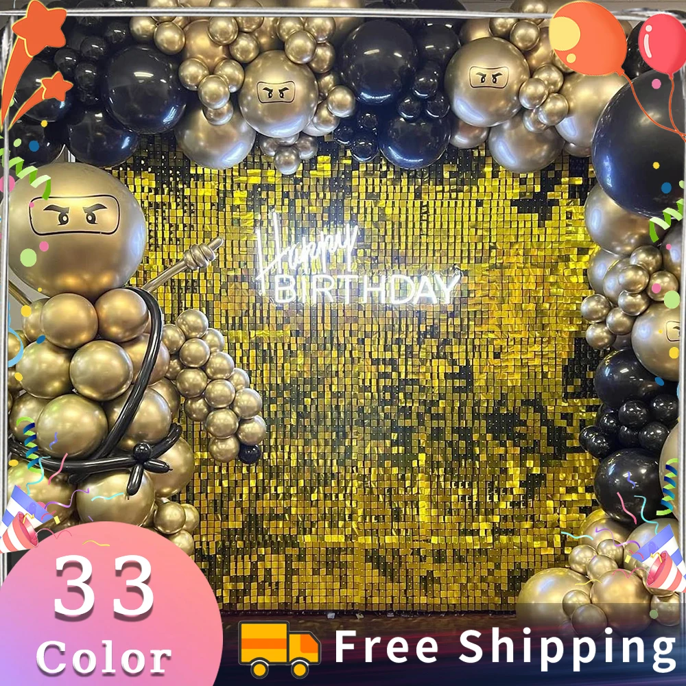 Grasteay 6-18Pcs Gold Color Sequin Panel Birthday Party Wedding Backdrop Shop Window Background Glam Shimmer Sequin Wall
Grasteay 6-18Pcs Gold Color Sequin Panel Birthday Party Wedding Backdrop Shop Window Background Glam Shimmer Sequin Wall