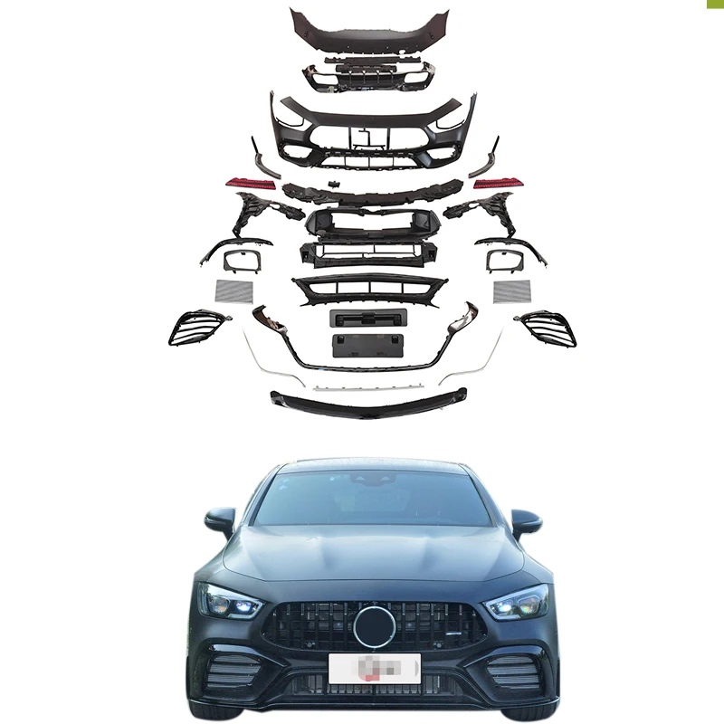 STLF2018 GT X290 Upgrade With GT63 Bodykit Auto Body Systems Front Bumper Rear Bumper Rear Diffuser for 4-Door GT63S Car
STLF2018 GT X290 Upgrade With GT63 Bodykit Auto Body Systems Front Bumper Rear Bumper Rear Diffuser for 4-Door GT63S Car