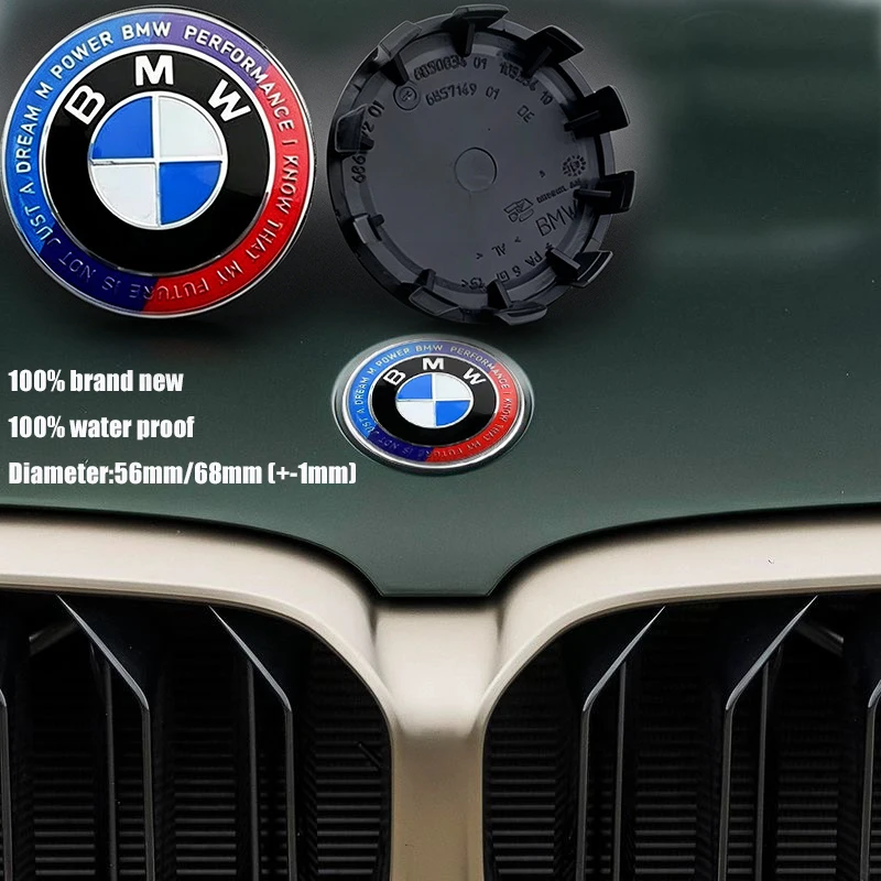 Car Wheel Center Cap Hub Covers Hood Front Rear Trunk Emblem For BMW 50TH Anniversary X3 X5 M2 M3 M4 M5 1/3/5/7/6 Series E46 E39
Car Wheel Center Cap Hub Covers Hood Front Rear Trunk Emblem For BMW 50TH Anniversary X3 X5 M2 M3 M4 M5 1/3/5/7/6 Series E46 E39