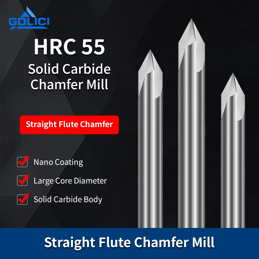 55 ° Фреза концевая прямая трехзубая из вольфрамовой стали, с покрытием, 60 мм ° Фреза для снятия фаски из сплава с ЧПУ
55 ° Фреза концевая прямая трехзубая из вольфрамовой стали, с покрытием, 60 мм ° Фреза для снятия фаски из сплава с ЧПУ