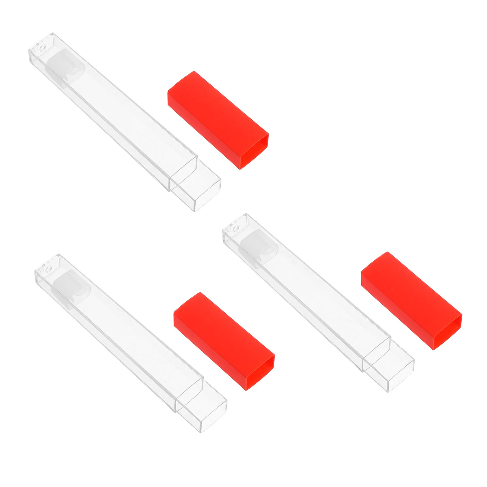 3Pcs Transparent Plastic Thermometer Storage Tube Clear Protective Holder for Digital Clinical Oral Rectal Thermometers Easy
3Pcs Transparent Plastic Thermometer Storage Tube Clear Protective Holder for Digital Clinical Oral Rectal Thermometers Easy